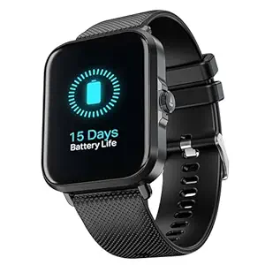 boAt New Launch Storm Infinity w/15 Days Extensive Battery fueled by Huge 550mAh Battery, Fast Charge, 1.83”(4.65cm)HD Display, Functional Crown, BT Calling, Smart watch for Men & Women (Active Black)