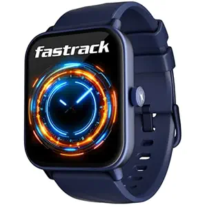 Fastrack Limitless Glide X 1.83" Smart Watch with Ultra UV HD Display, SpO2, Heart Rate & Sleep Tracking, Bluetooth Calling, 100+ Sports Modes, 5-Day Battery, Smartwatch for Men & Women (Blue)