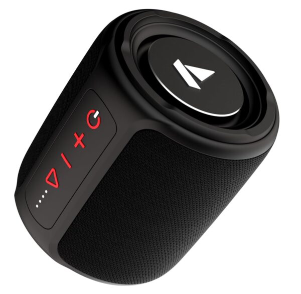 boAt Stone 352/358 Bluetooth Speaker with 10W RMS Stereo Sound, IPX7 Water Resistance, TWS Feature, Up to 12H Total Playtime, Multi-Compatibility Modes and Type-C Charging(Raging Black)